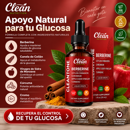 Berberina Clean Nutra®- Controla tu Azúcar en Sangre
