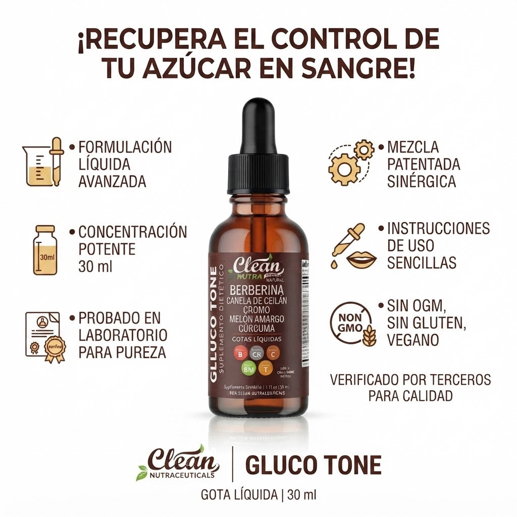 Berberina Clean Nutra®- Controla tu Azúcar en Sangre